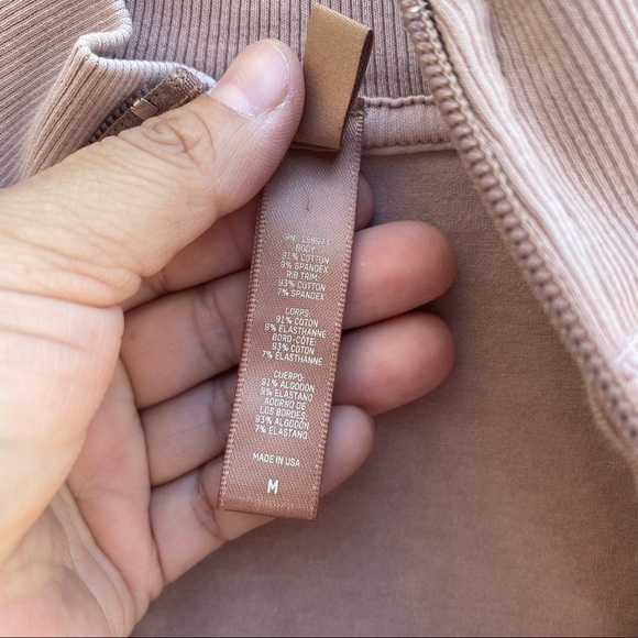 SKIMS Cropped Zip Jacket Size M - Picture 8 of 9